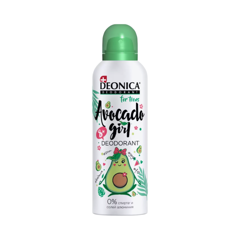 Дезодорант Deonica for teens Avocado girl 125мл
