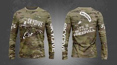Парашютная джерси Skydive Multicam!
