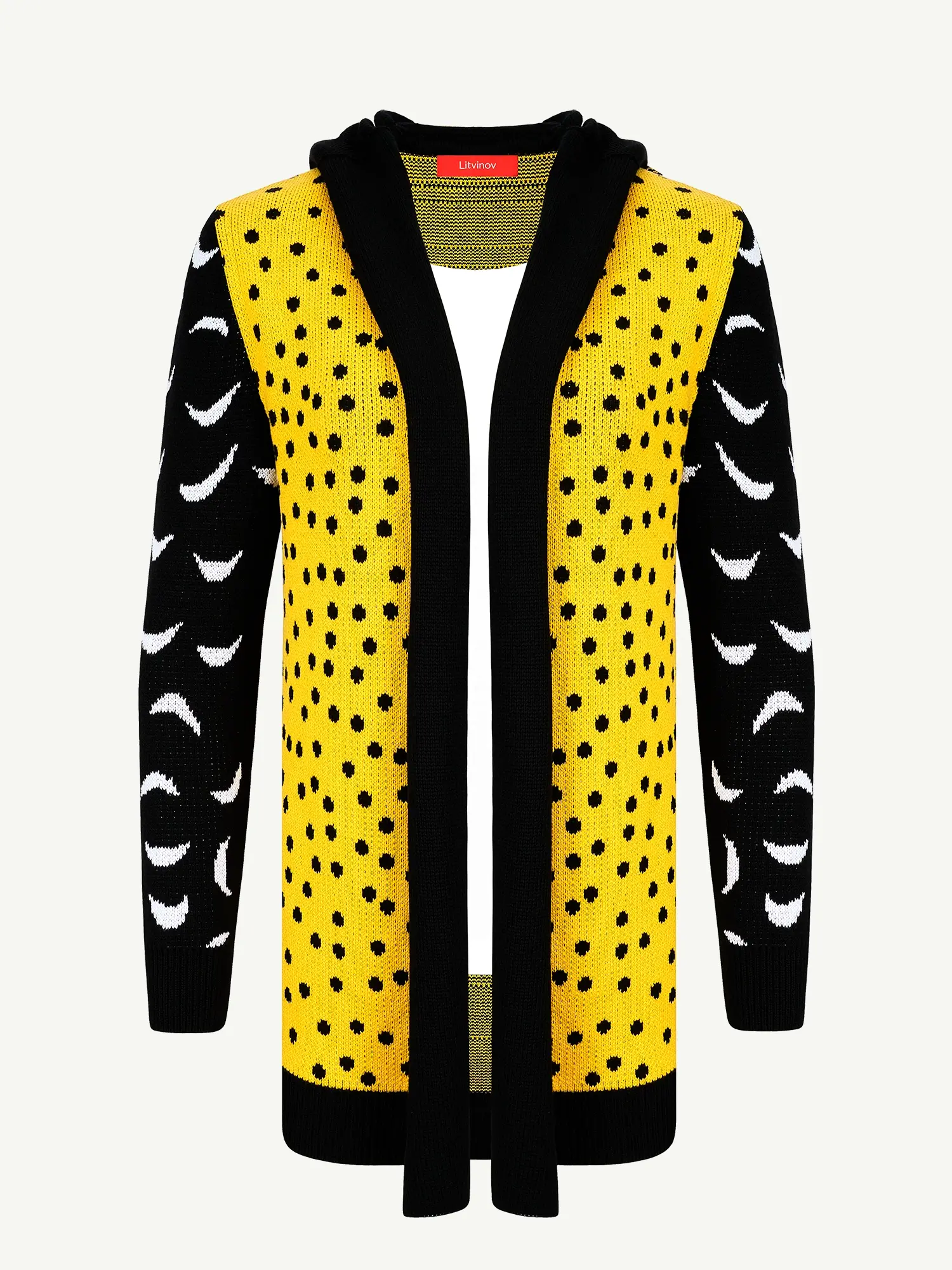 Кардиган с капюшоном