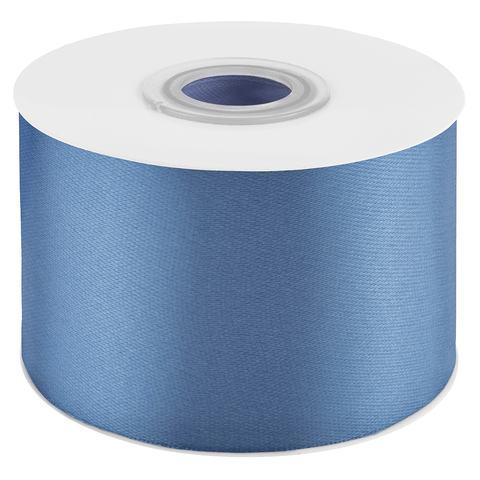 Лента Атласная (5см*22,85м) Светло-синий.