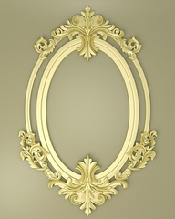 Силиконовый молд рамка № 26 Рамка двойная