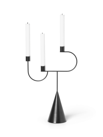 Подсвечник Ferm Living Avant Candelabra, Black