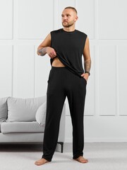 Брюки мужские Алессандро-3 Виотекс ЧЁРНЫЙ