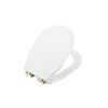 BelBagno BB115SCM-ORO Сиденье МДФ, Soft close металлическое крепление, петли Золото