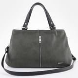 Сумка Саломея 198 македония оливковый + черный