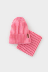комплект  для девочки  КВ 22015/ш/ярко-розовый