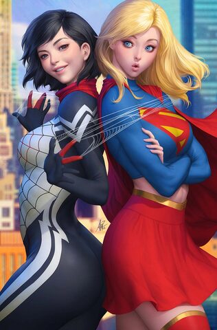 DC Marvel Superman Spider-Man #1 (Cover M) (Stanley Artgerm Lau Cover) (ПРЕДЗАКАЗ!)