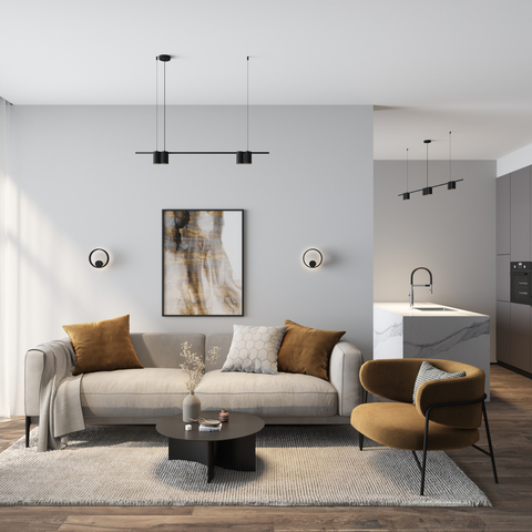 Подвесной светильник Denkirs Orbit DK4061-BK