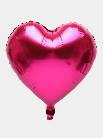 Фольгированное сердце 18 дюймов/ 45 см