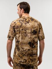 Летняя футболка для охоты Remington Moisture Removal Yellow Waterfowl Honeycombs на remingtonn.ru