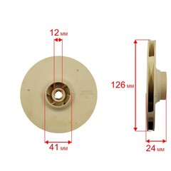 Крыльчатка QUATTRO ELEMENTI A1301FL (910-249-030)