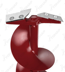 Ледобур BURAN 150(L) левое вращение (цельнотянутый шнек)