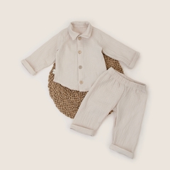 Комплект рубашка + штанишки муслин