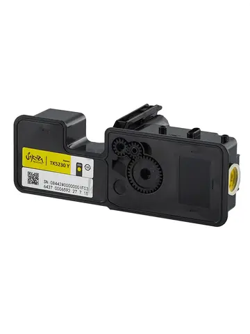 Картридж Sakura TK5230Y (1T02R9ANL0) для Kyocera Mita, желтый, 2200 к.