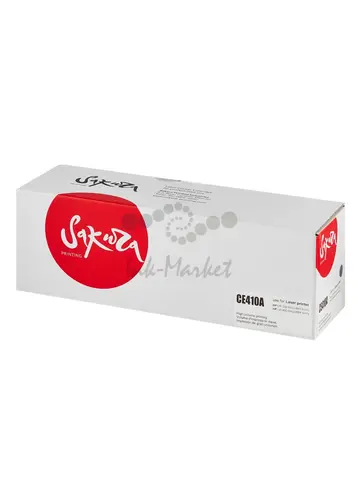 Картридж Sakura CE410A (305A) для HP, черный, 2200 к.