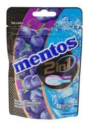 Конфеты Mentos DUO со вкусом винограда