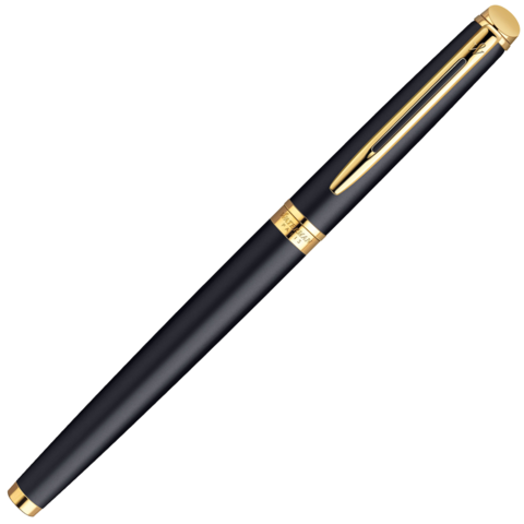 Ручка перьевая Waterman Hemisphere Matt Black GT, F (S0920710)