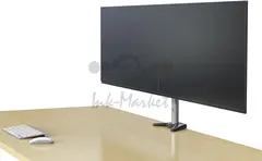 Кронштейн для мониторов Cactus CS-VM-D08-AL серебристый 13"-27" макс.8кг настольный поворот и наклон — фото 5