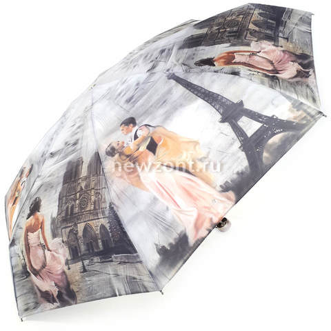 Зонт TRUST с картиной Парижа и танцующей парой у Эйфелевой башни