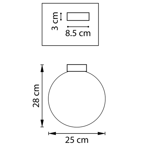 Потолочный светильник Globo Lightstar 812031