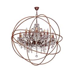Подвесная люстра Loft It Foucaults Orb Crystal LOFT1897/15
