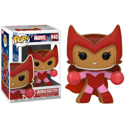 Фигурка Funko POP! Marvel: Gingerbread Scarlet Witch (940)
