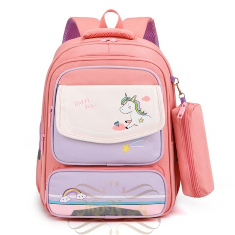 Çanta \ Bag \ Рюкзак Happy Day  Unicorn pink