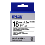 655001 Картридж EPSON с лентой LK-5WB2 (лента магнитная, 18мм, черн./бел., 2м.)