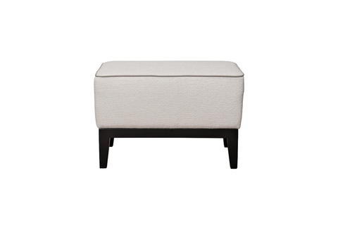 Пуф прямоугольный 40x38x60см Garda Decor Stella светло-бежевая рогожка