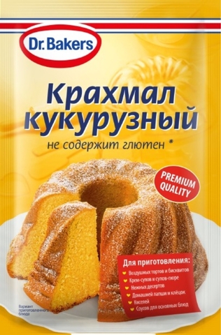Крахмал Dr.Bakers Кукурузный 100 г ГЕРМАНИЯ