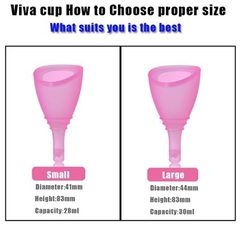 Как подобрать размер чаши Viva Cup