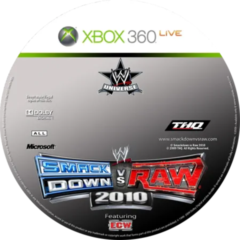 WWE SmackDown vs RAW 2010 [Xbox 360]