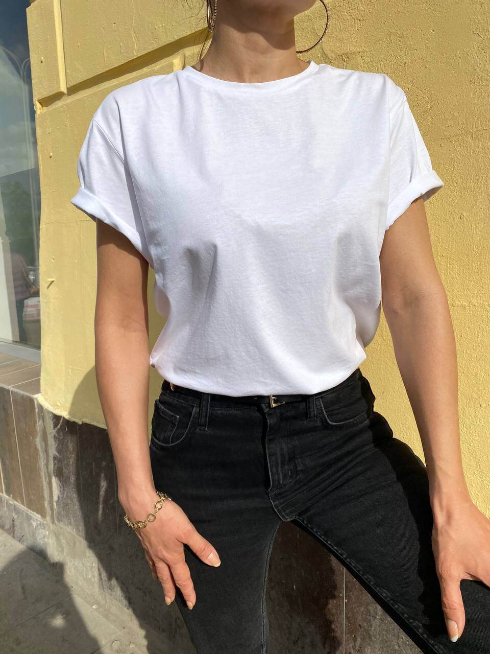 Футболка оверсайз белая – купить за 3 000 ₽ | CLASSY brand