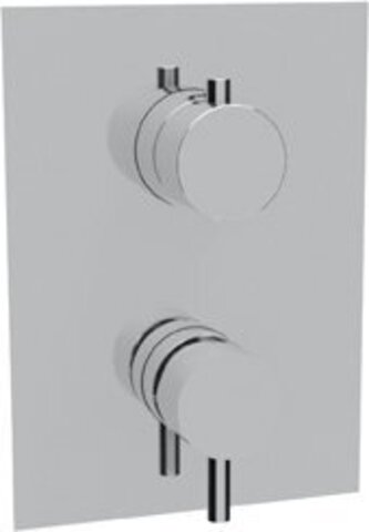 Cezares STELLA-VDIM5-01-Cr STELLA-VDIM5-01-Cr Встраиваемый однорычажный смеситель для душа с 5-и позиционным переключателем, исполнение хром, ручки хромированные