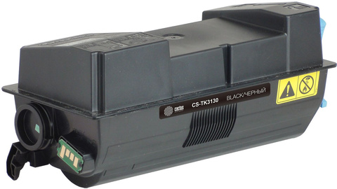 Картридж лазерный Cactus CS-TK3130 TK-3130 черный (25000стр.) для Kyocera Mita FS 4200, 4300, 4200DN, 4300DN, M3550idn Ecosys, 60idn