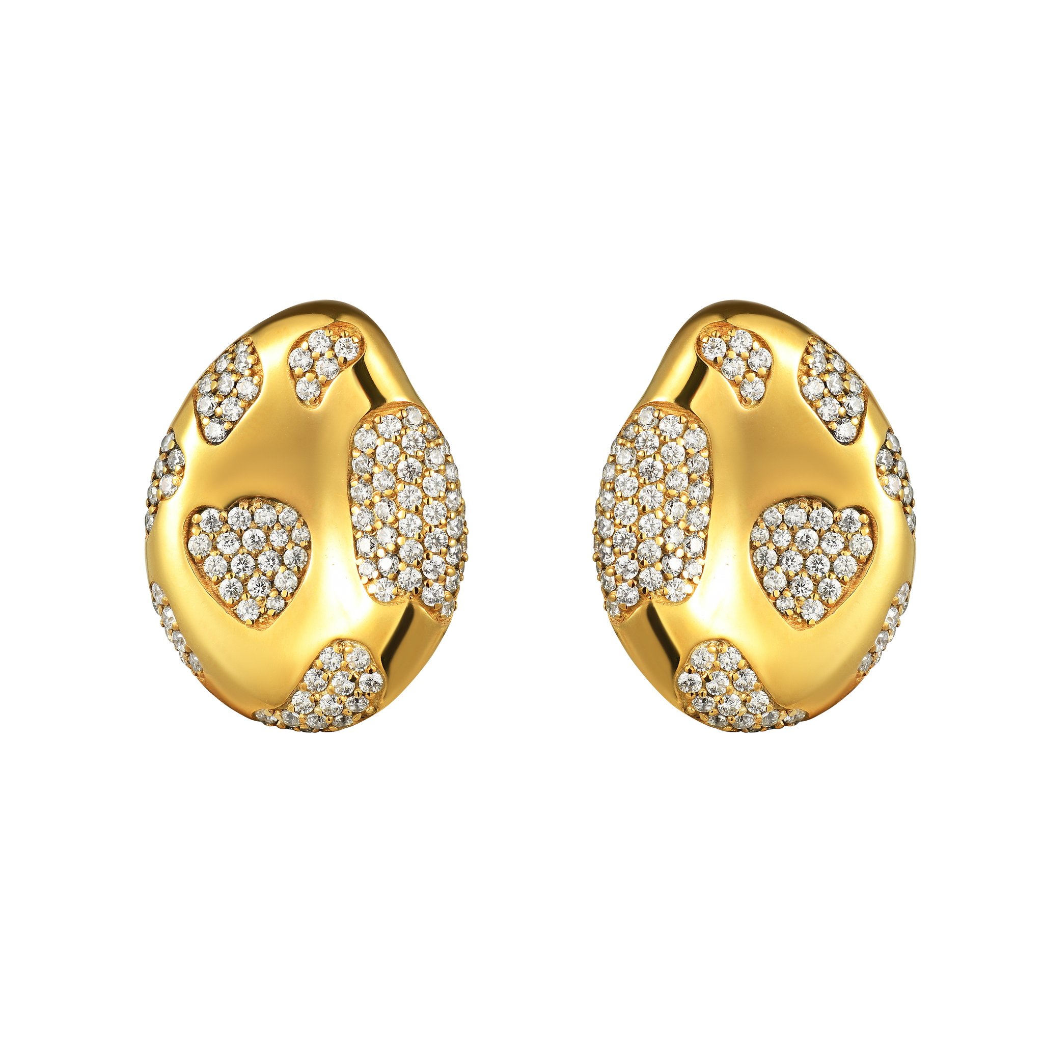 

Серьги Mushroom Cap Earring - Gold