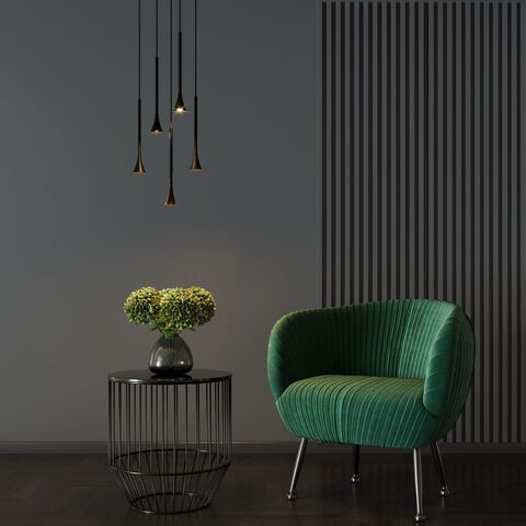 Подвесной светодиодный светильник Elektrostandard Hall 50314 LED 5W 4000K черный