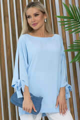 Блуза Гэтсби (голубая) Б13559-8М LT Collection