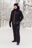 Утеплённый прогулочный лыжный лыжный костюм Nordski Pulse Black мужской