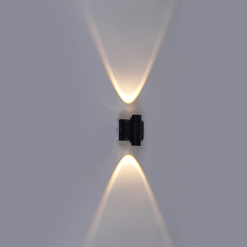 86815-9.2-002TL LED2*1W BK светильник настенный