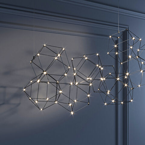 Подвесной светодиодный светильник Uma 90168/14 черный жемчуг