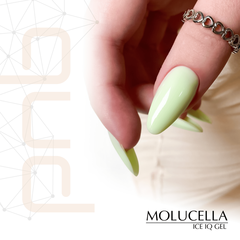 Низкотемпературный фисташковый гель / UV/LED Ice IQ Gel, Molucella PNB, 15 ml