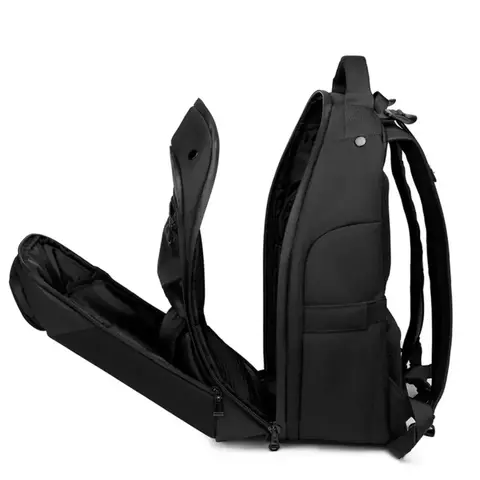 Картинка рюкзак городской Ozuko 9717 Black - 5