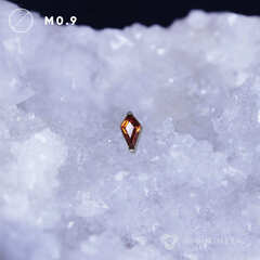 Rhomb Garnet CZ