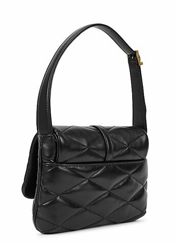 Сумка через плечо Saint Laurent Le 57 из стеганой кожи черный
