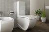 ArtCeram HIA001 01 71 ArtCeram/Hidra HI-LINE Сиденье для унитаза микролифт. петли хром, цвет белый (НЕ производится!)