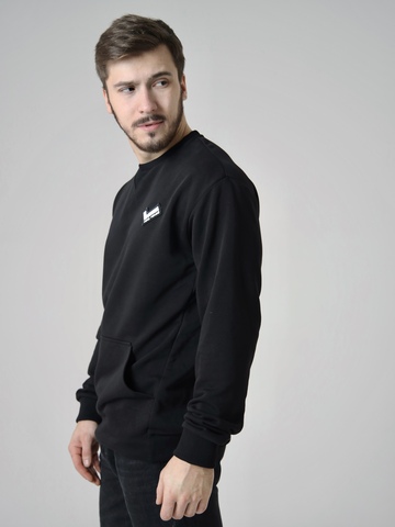 Свитшот с нашивкой-галочкой