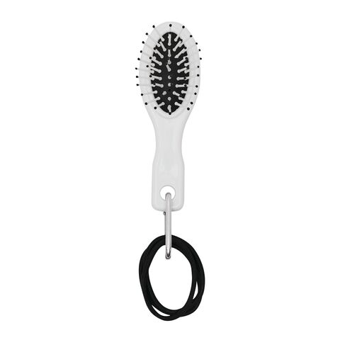 Туристическая щетка для волос с резинками COIFFEUR