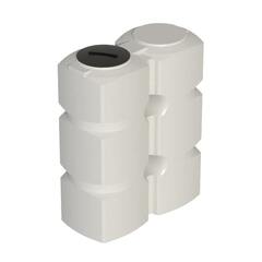 Емкость К 1000 Ирпласт прямоугольная 1000 л. (1179 л.) вертикальный (1330x650x1630см;45кг;белый) - арт.560335