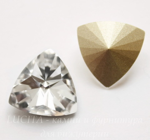 4799 Ювелирные стразы Сваровски Kaleidoscope Triangle Crystal (14х14,3 мм)